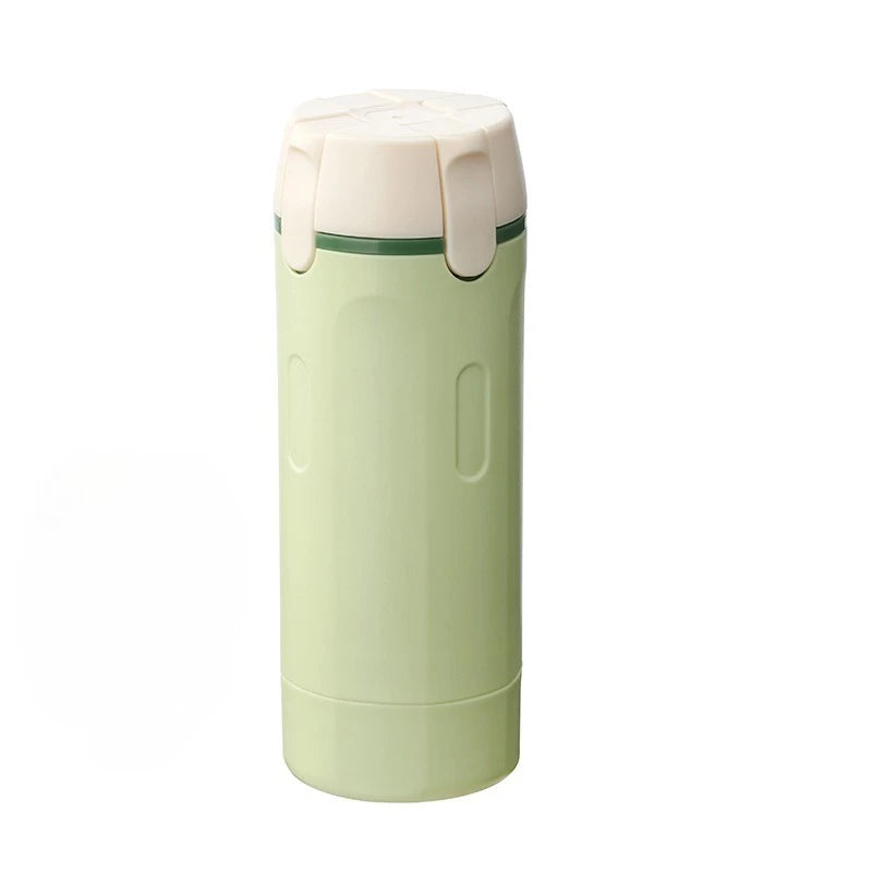 4 in 1 Leakproof Travel Emulsion Dispenser Bottle Set with Labels for Toiletries