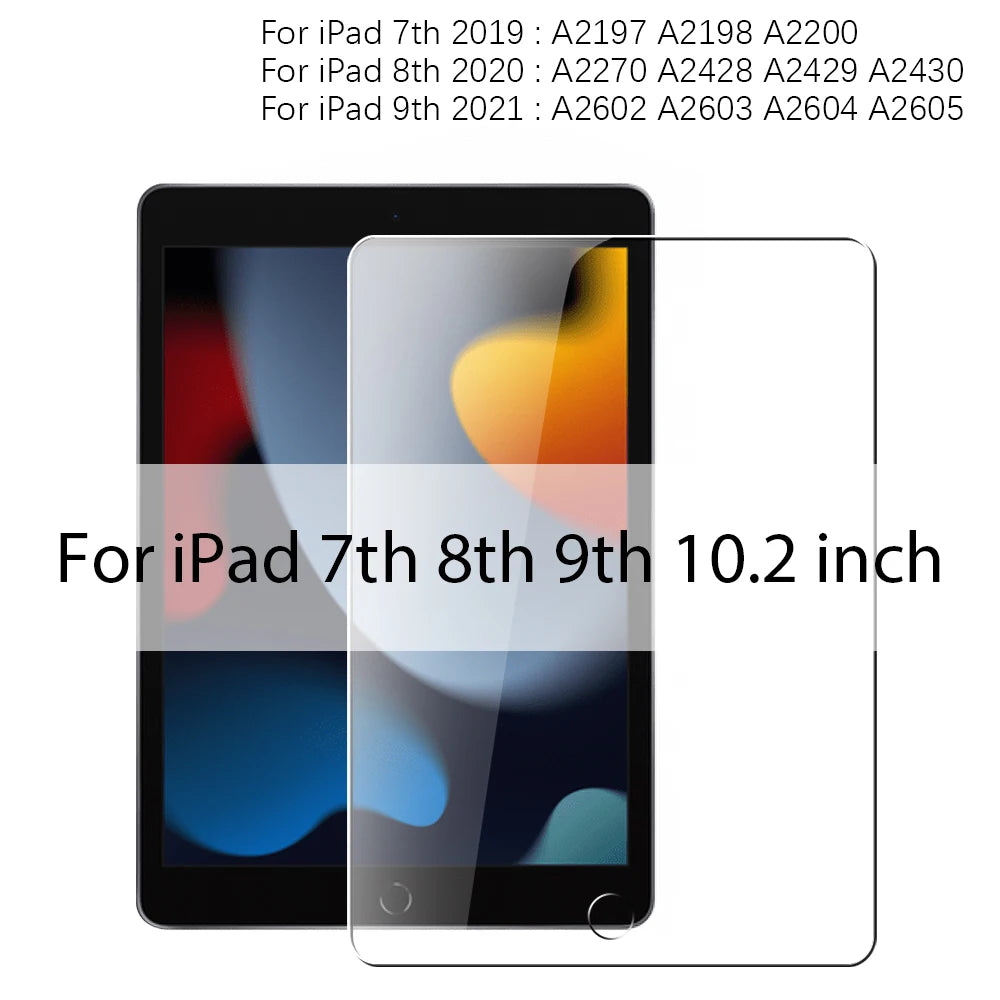iPad Tempered Glass Screen Protector (Universal Fit)