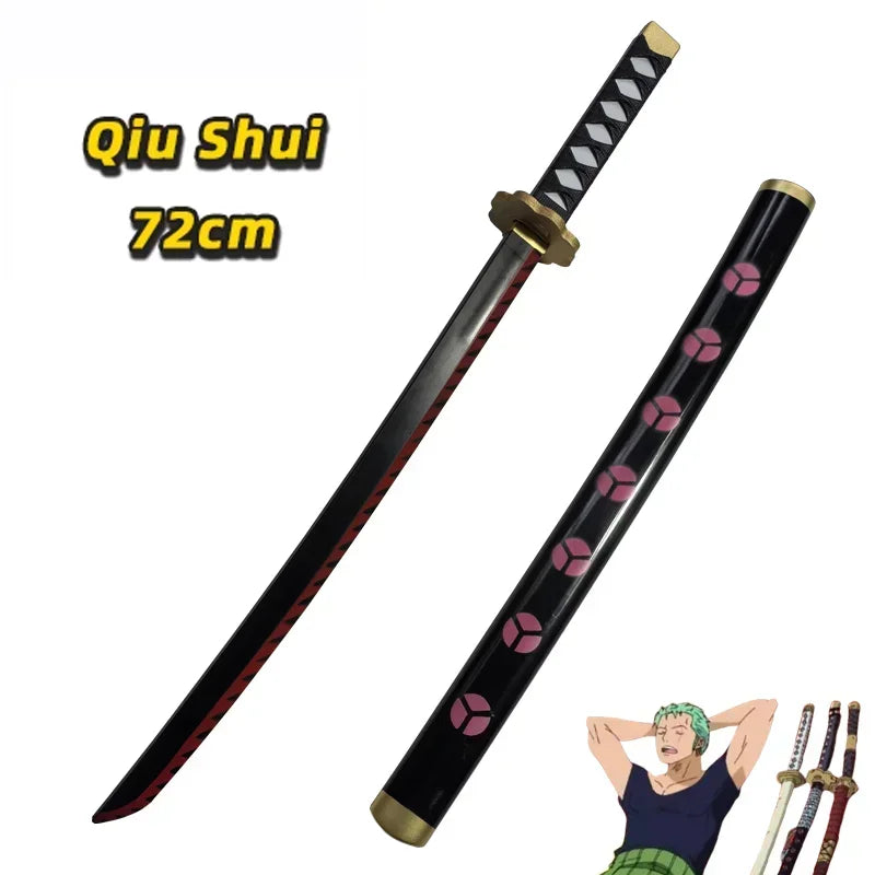 Roronoa Zoro & Trafalgar Law 72cm Cosplay Katana | PU Samurai Prop Toy Sword
