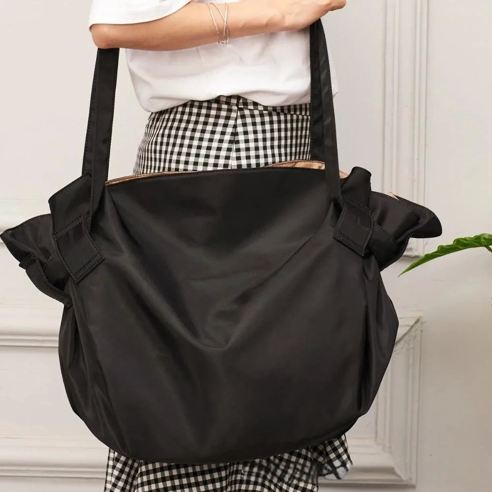 Foldable Large Capacity Shopping Tote Bag – Travel, Picnic & Storage