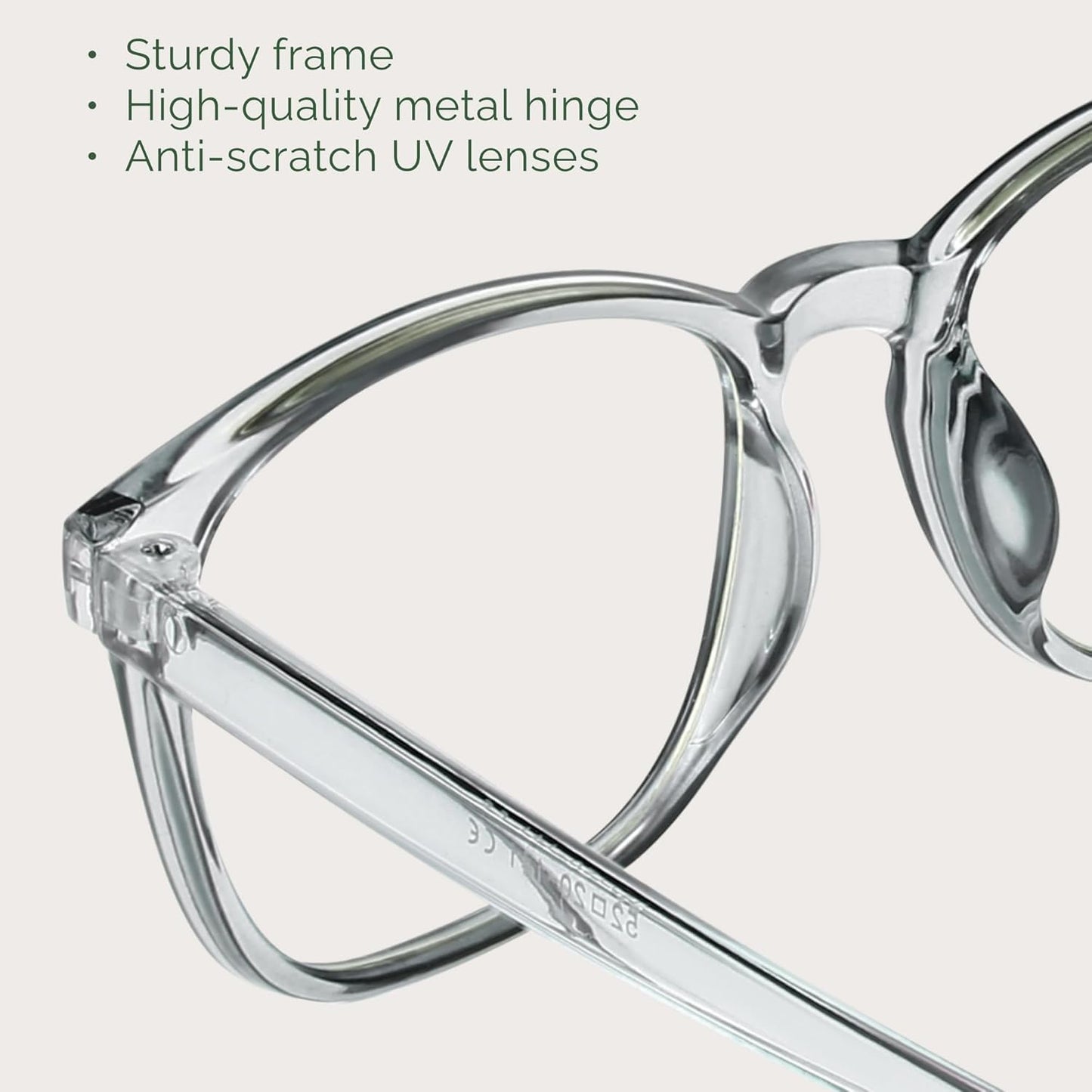 6 Pack Blue Light Blocking Glasses for Women Men – Stylish Computer & Gaming Glasses, Fashion Square Frame Eyewear