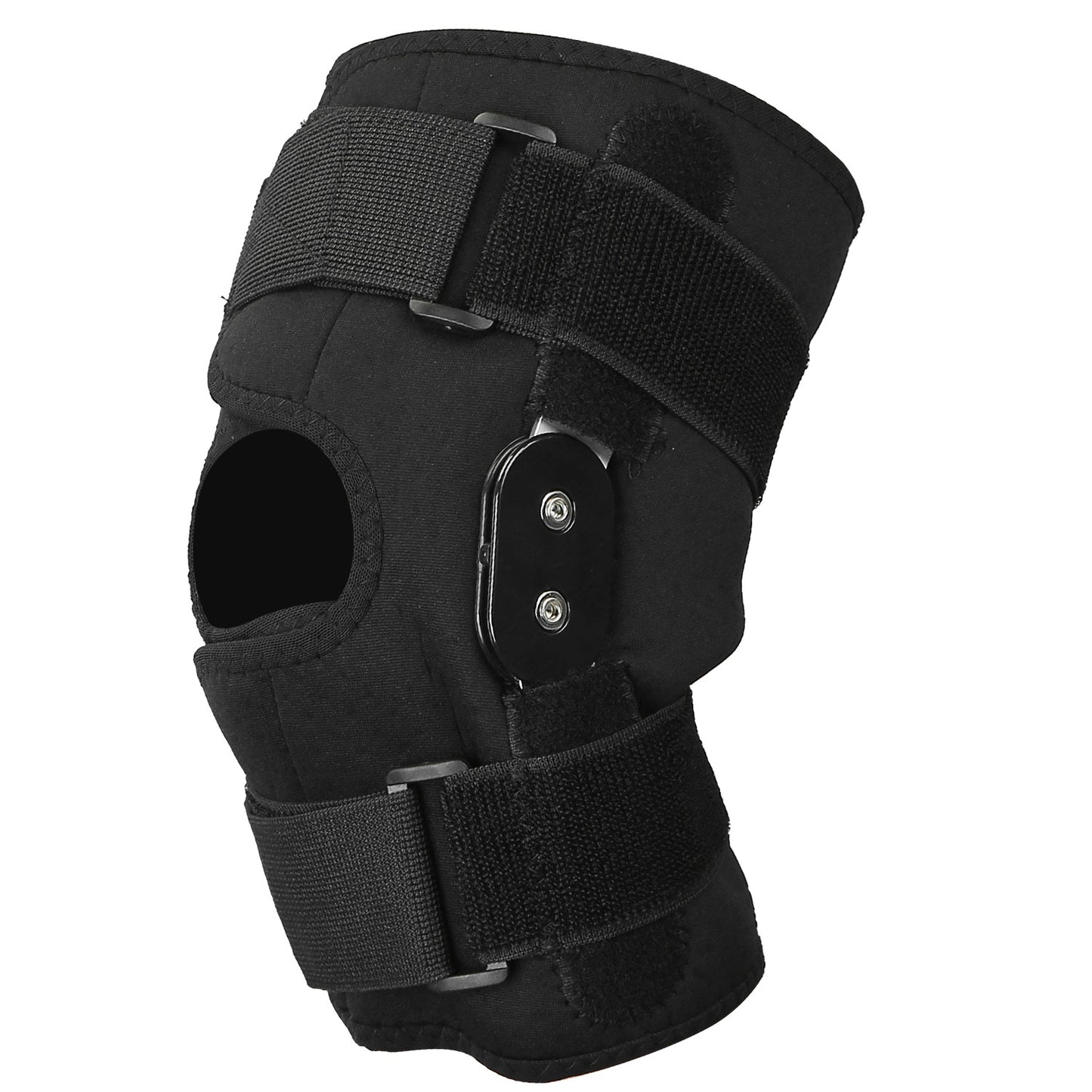 Sport Knee Brace Adjustable Open Patella Knee Support Compression Knee Wrap for Running Climbing Pain Relief Recovery of Injured Knee