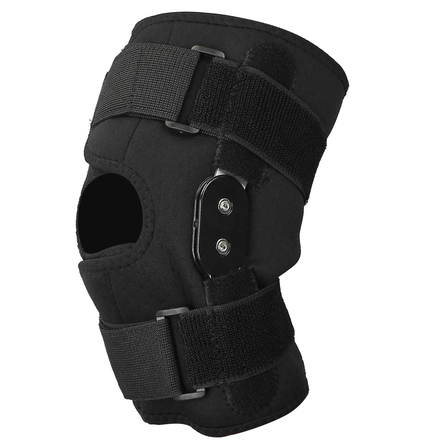 Sport Knee Brace Adjustable Open Patella Knee Support Compression Knee Wrap for Running Climbing Pain Relief Recovery of Injured Knee