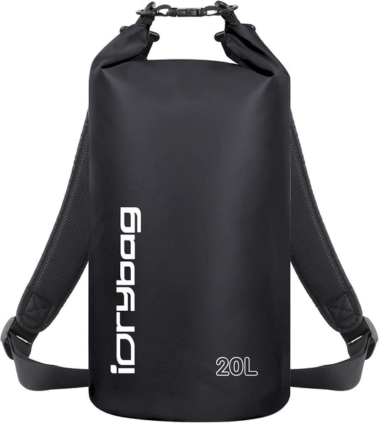 Dry Bag for Kayaking Waterproof 2L/5L/10L/15L/20L, Small Dry Sack Waterproof Bag for Boating
