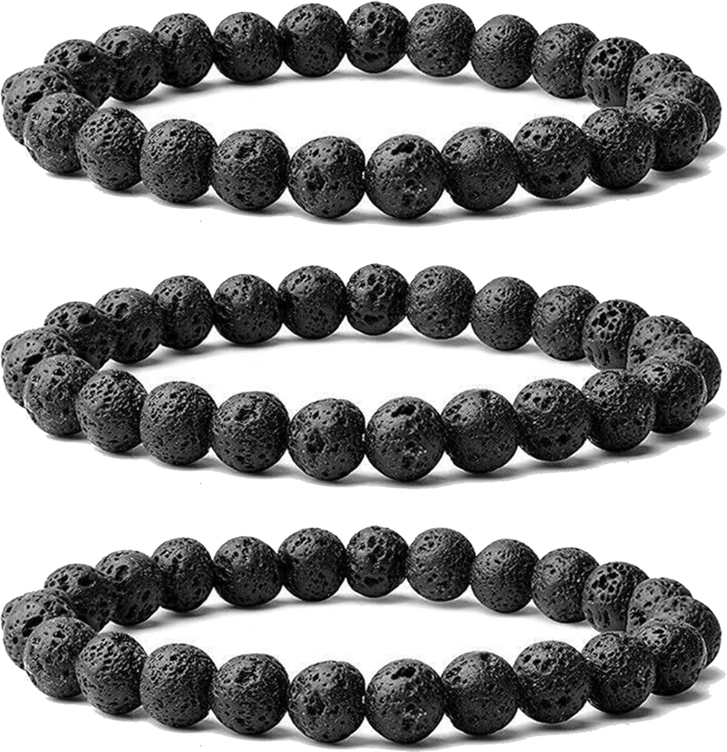 Handmade 8Mm Beaded Bracelets for Men Protection Bracelet for Women Chakra Feng Shui Stretchy Handmade Lucky Money Stretchy Crystal Bracelets Best Gifts