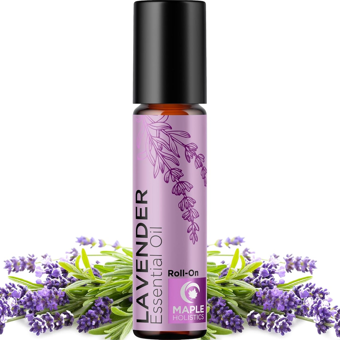 Peppermint Oil Roll on - Pure Peppermint Rollerball Essential Oil Aromatherapy Stick for Headaches - Natural Travel Essential and Pregnancy Must Have for Headaches Energy & Focus Support (1 Pack)