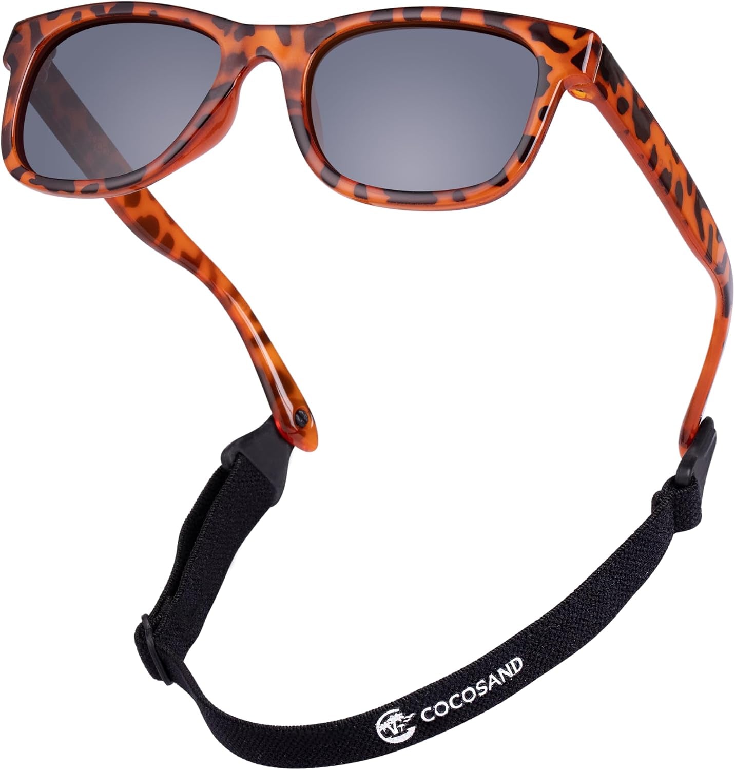 Flexible Baby Sunglasses with Strap Polarized UV Protection for Toddler Infant Newborn Boy Girl Age 0-24 Months