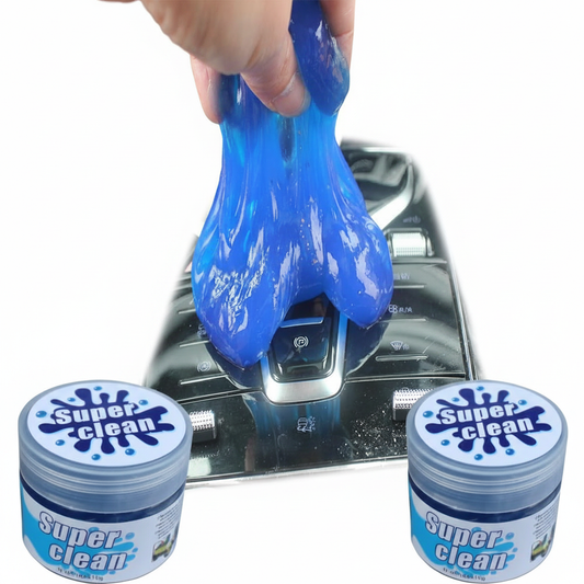Keyboards And Car Interior Cleaning Gel Two Pack Residue Free
