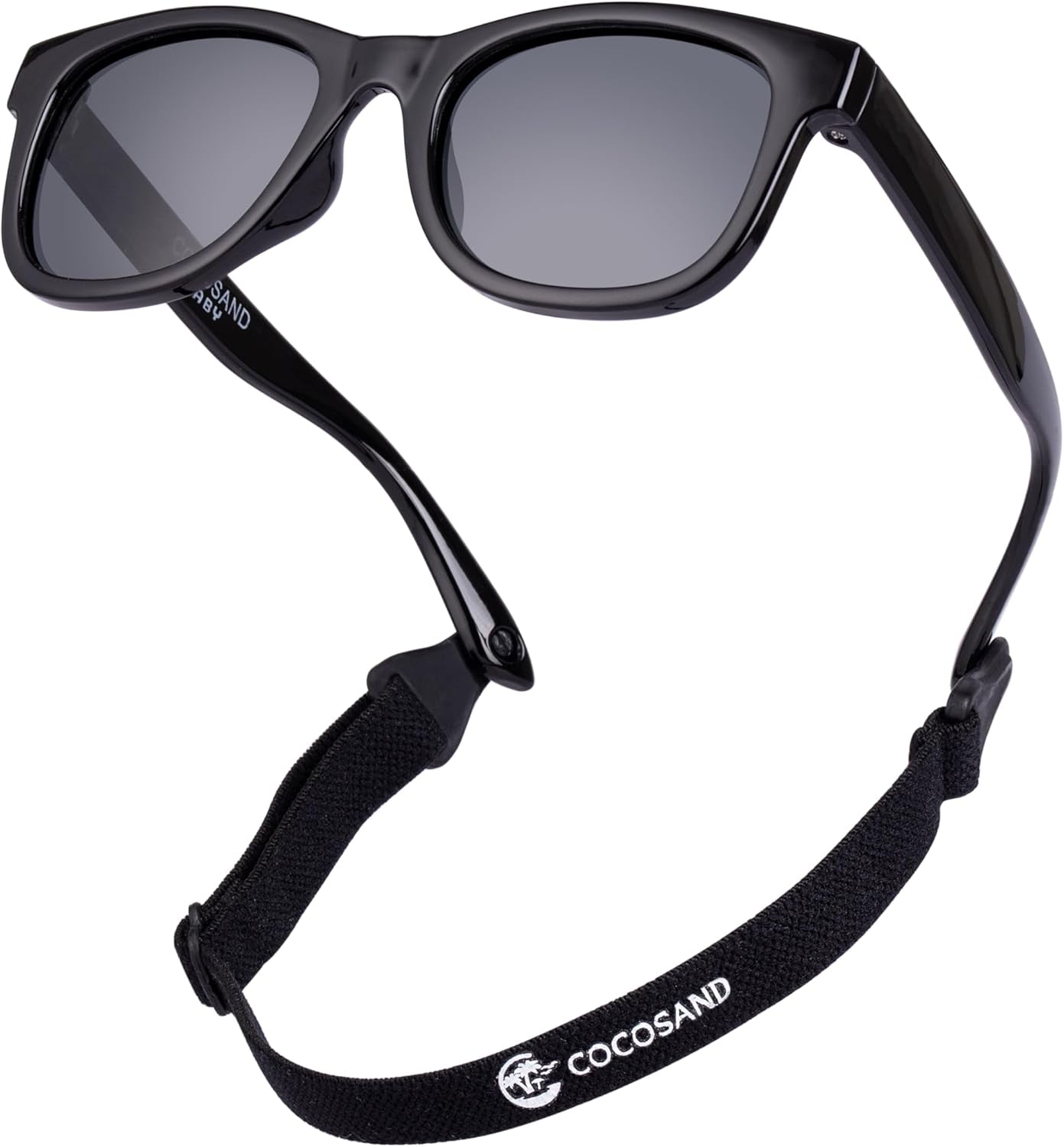 Flexible Baby Sunglasses with Strap Polarized UV Protection for Toddler Infant Newborn Boy Girl Age 0-24 Months