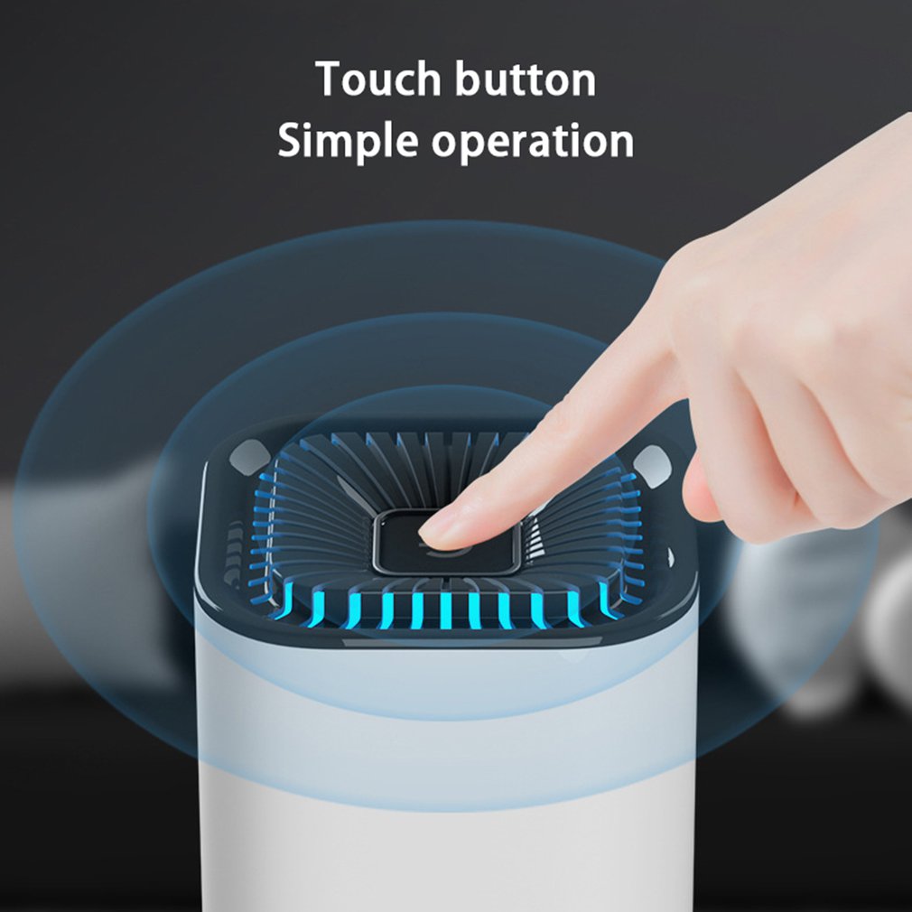 Portable Car Air Purifier – Negative Ion Generator for Formaldehyde, Smoke & Dust Removal