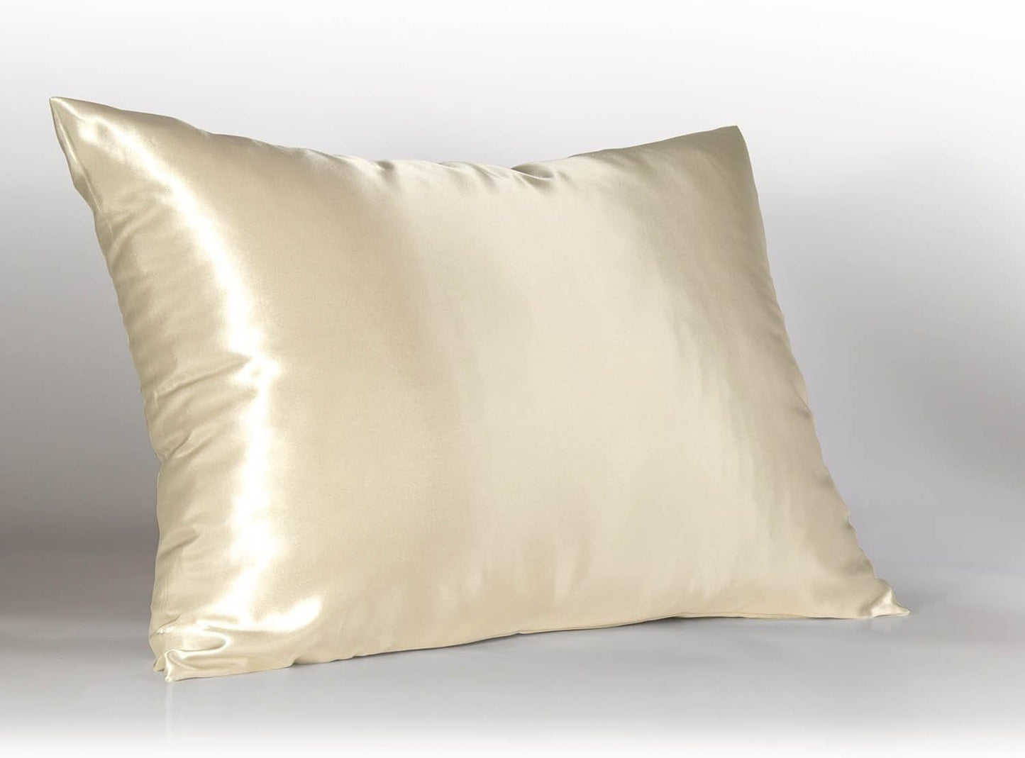 Satin Pillowcase with Zipper, for Hair and Skin Care, Feels Soft and Cool like a Silk Pillowcase, Satin Pillow Cases 2 Pack, Slik Pillow Cover, Baby Blue - Standard Size, Set of 2