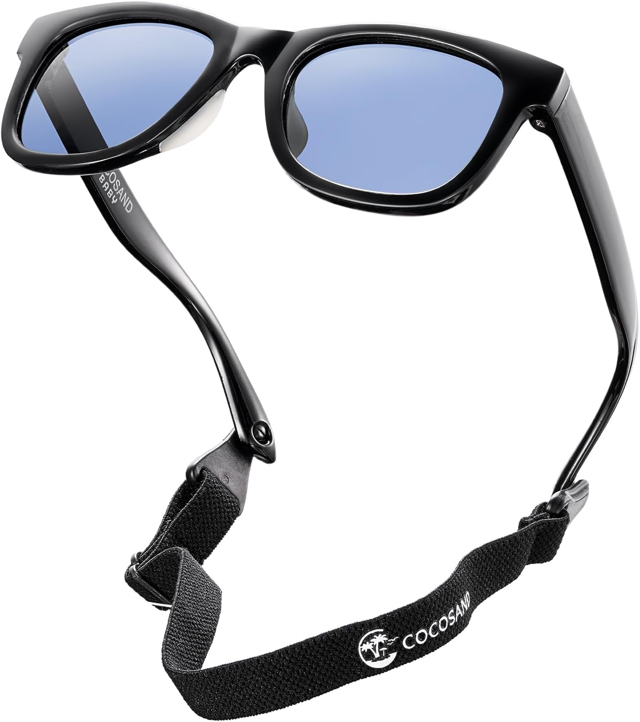 Flexible Baby Sunglasses with Strap Polarized UV Protection for Toddler Infant Newborn Boy Girl Age 0-24 Months