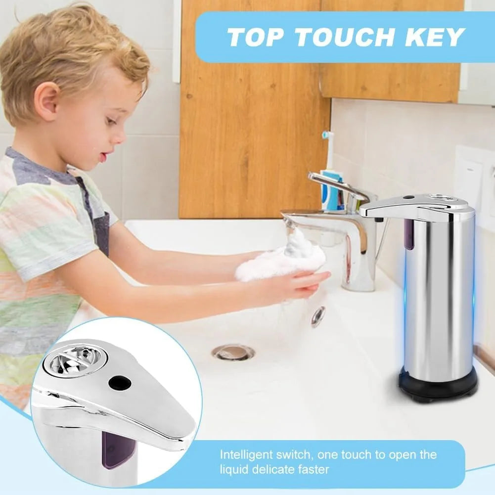 Automatic Touchless Soap Dispenser | Smart Infrared Sensor & Adjustable Volume