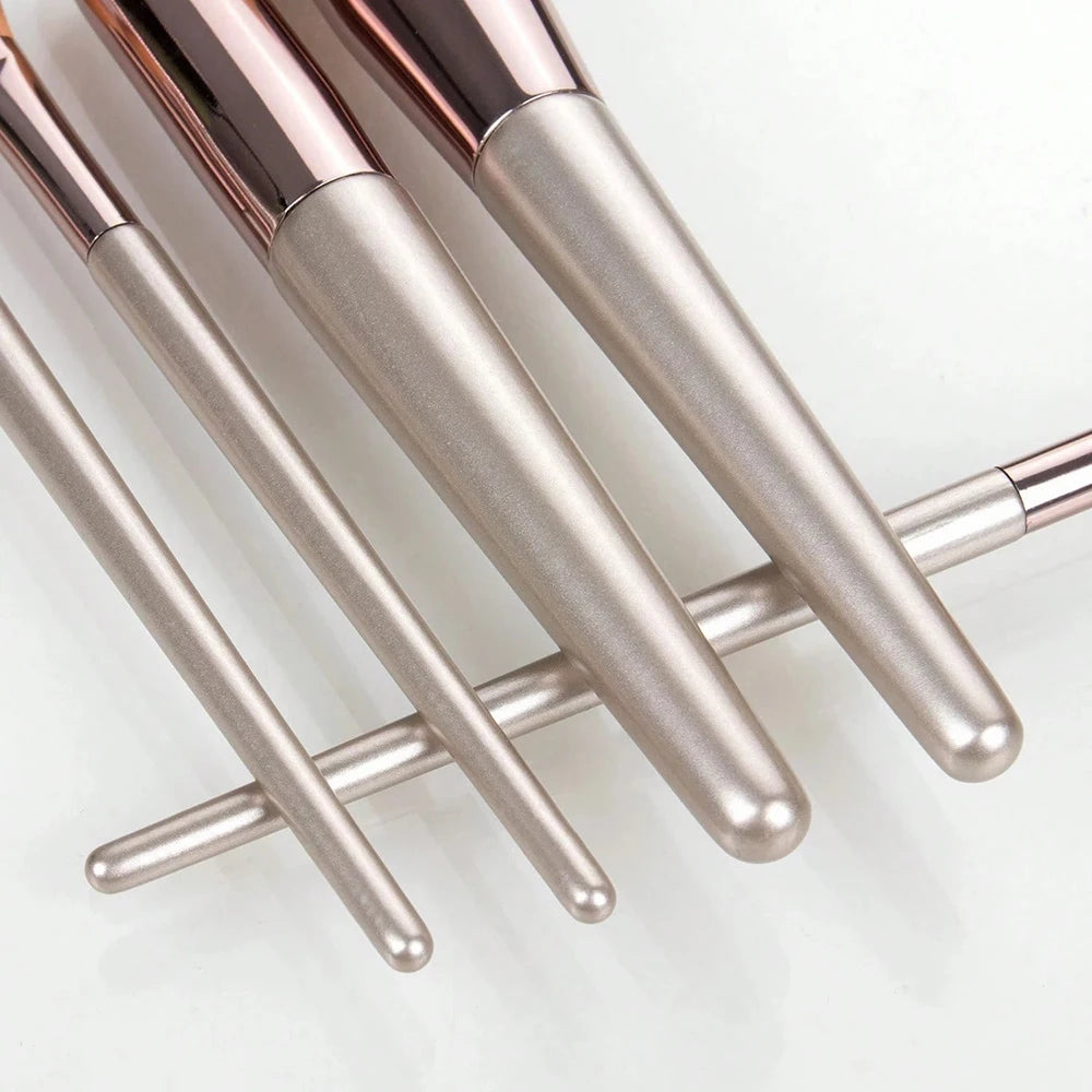 14-Piece Premium Makeup Brush Set – Synthetic Brushes for Foundation, Eyeshadow & Blush