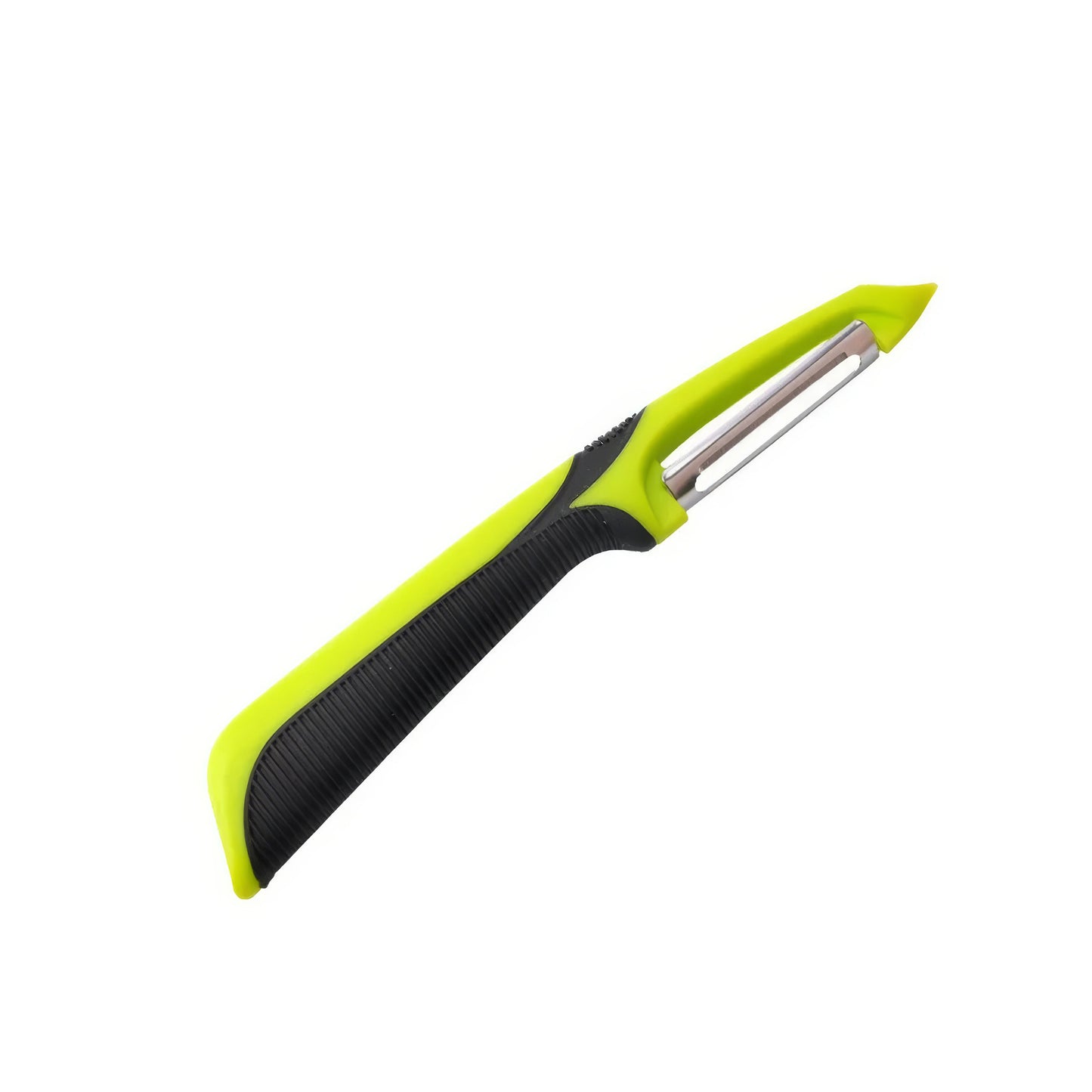 Green Vegetable Peeler Non Slip Grip Left Right Hand Potato Carrot Melon Slicer