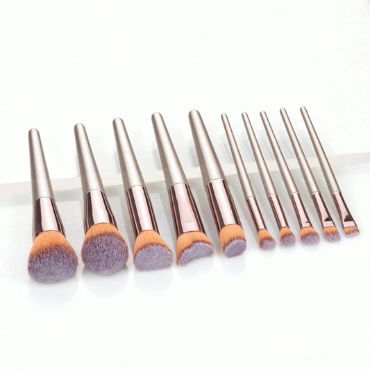 14-Piece Premium Makeup Brush Set – Synthetic Brushes for Foundation, Eyeshadow & Blush