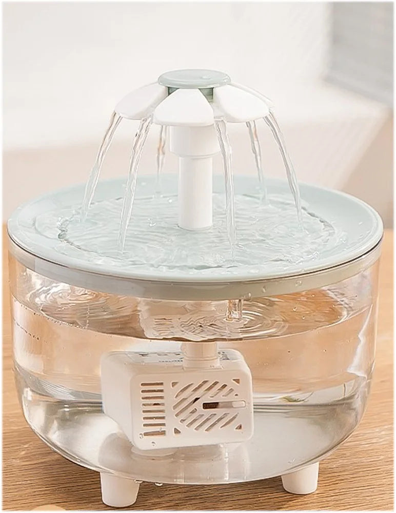 Automatic Pet Water Fountain – Large Capacity USB Silent Drinking Fountain for Cats & Dogs