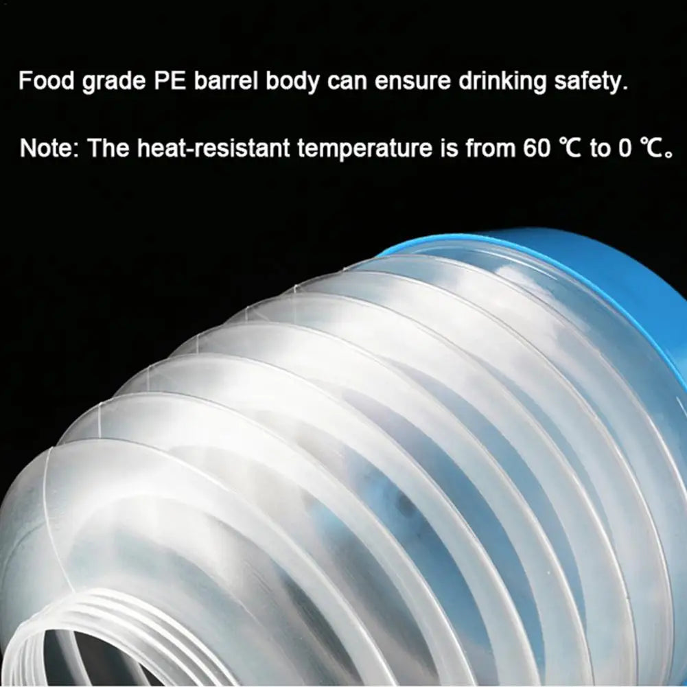 Collapsible Outdoor Camping Water Container – Foldable Storage Bucket with Tap