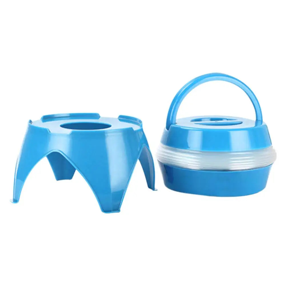 Collapsible Outdoor Camping Water Container – Foldable Storage Bucket with Tap