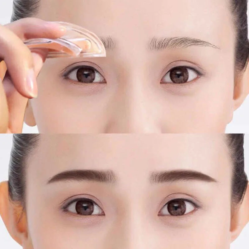 Waterproof Eyebrow Stamp Powder Kit