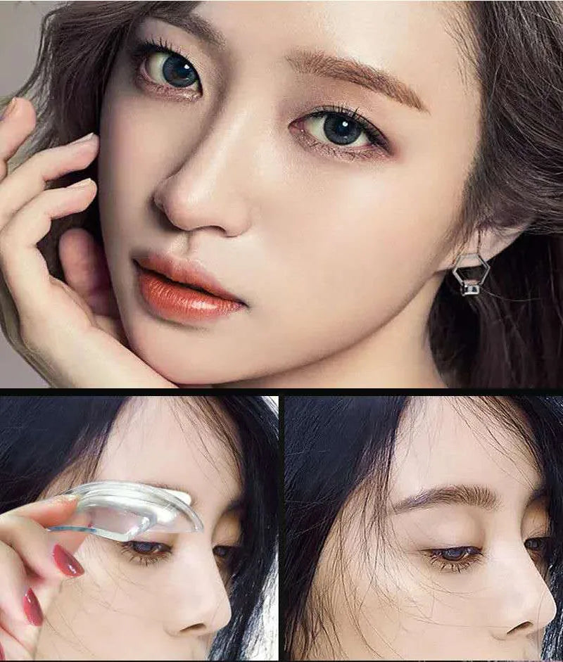 Waterproof Eyebrow Stamp Powder Kit