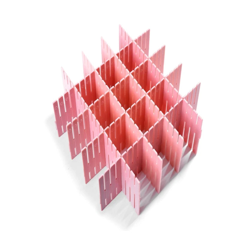 Adjustable Drawer Organizer Dividers – Household Storage Cabinet Partition for Socks, Underwear & Sundries