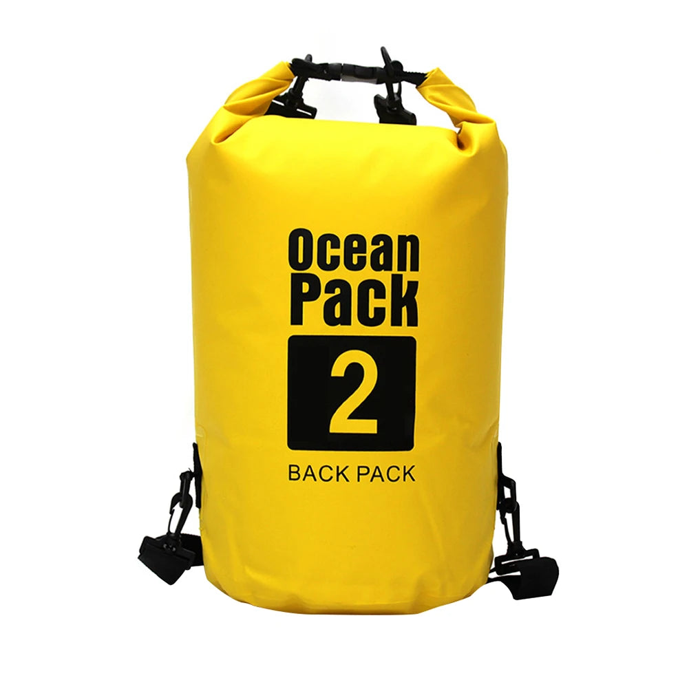 Lightweight Waterproof Floating Dry Bag 2L 5L | PVC Mesh Bag for Kayaking