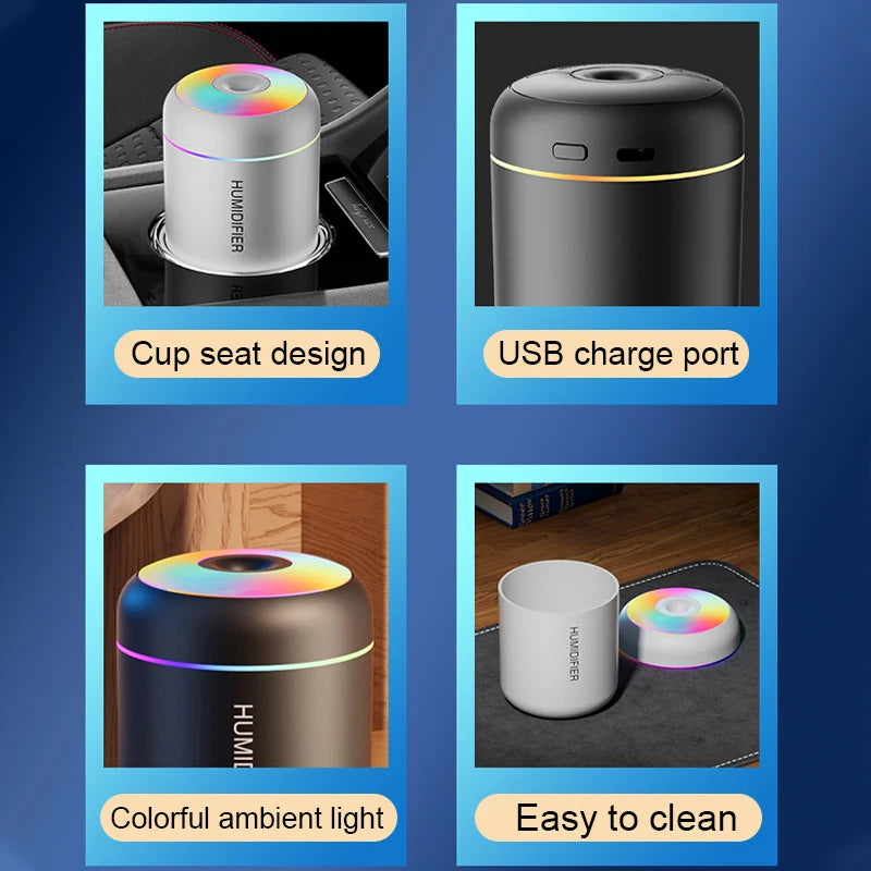 180ML USB Mini Humidifier Aroma Diffuser