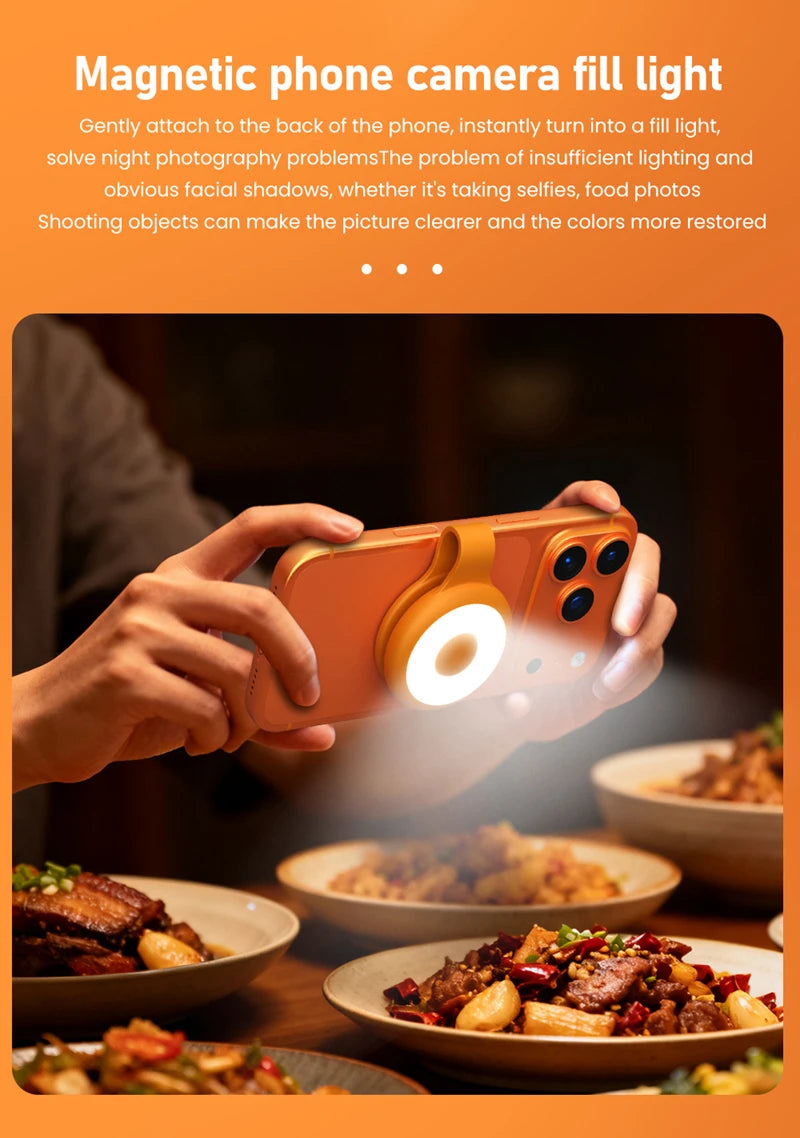Portable LED Fill Light Searchlight