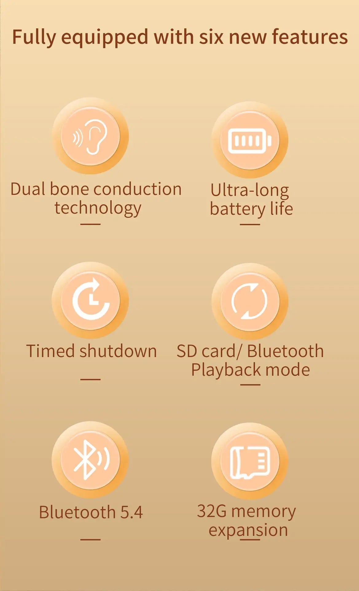 Bone Conduction Pillow Speaker Bluetooth Under Pillow Sleep Aid White Noise Machine Sound Box for Side Sleeper Gift