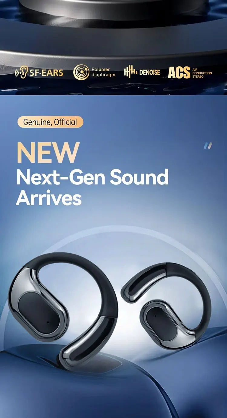 TWS Sports Wireless Bluetooth AI Translator Earbuds – Real-Time Language Translation & Noise Reduction