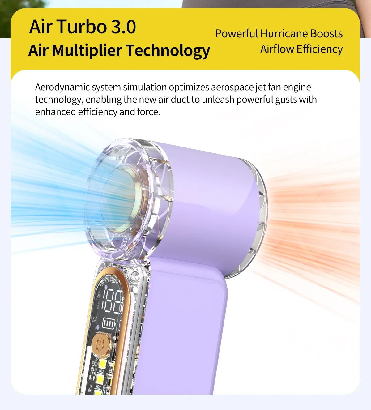Ultra-Quiet Mini Handheld Fan | Pocket-Sized Personal Cooling