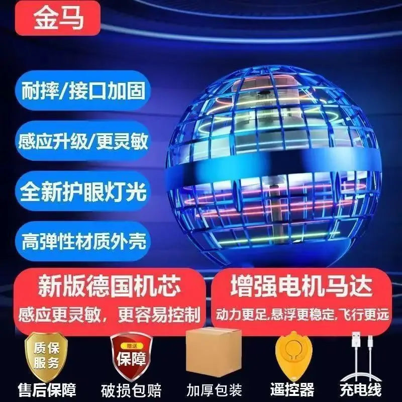 Hand-Controlled LED Flying Ball Toy