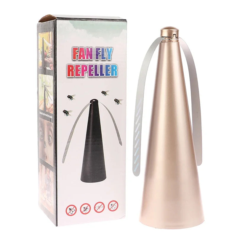 Multifunctional Outdoor Fly 360° Rotating Type Food Food, Pest Repellent Table Fan, Hiking Camping Equipment
