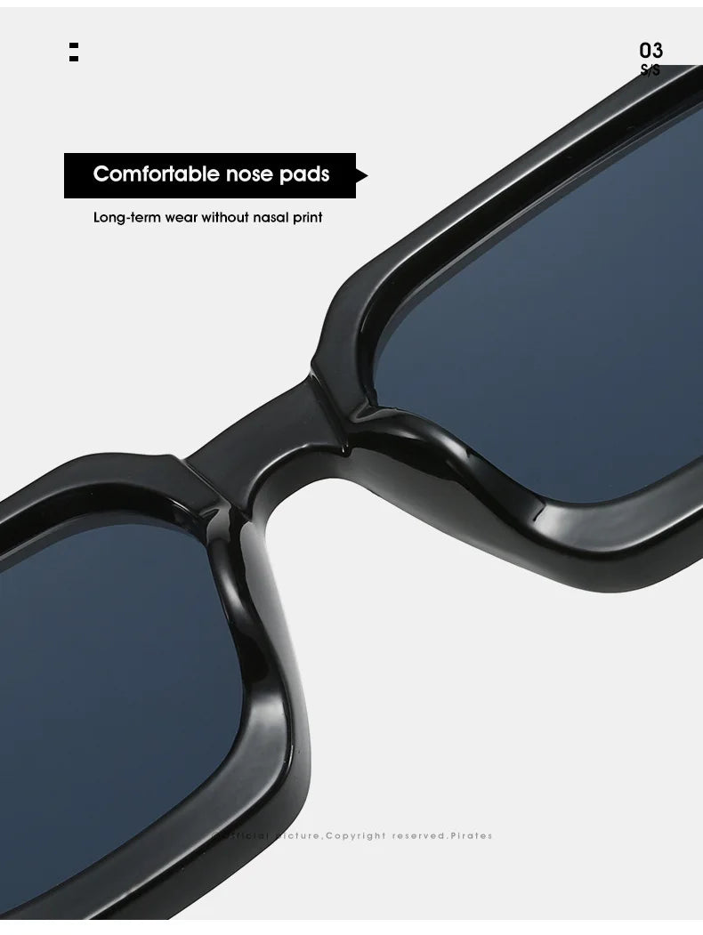 Fahion Vintage Small Square Sunglasses Men Women Retro Brand Designer Green Sun Glasses Unisex Ins Popular Shades Eyewear UV400