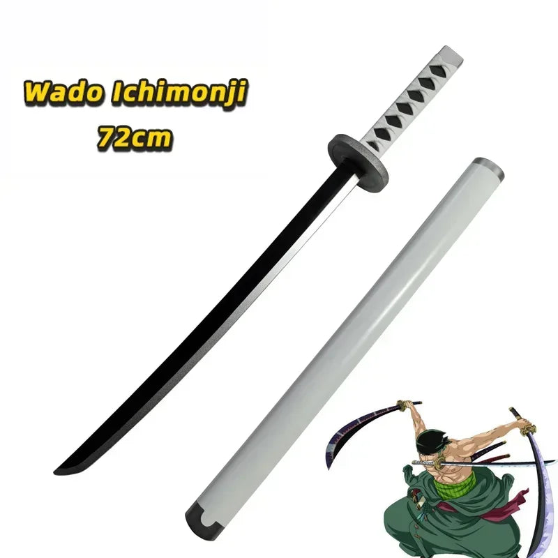 Roronoa Zoro & Trafalgar Law 72cm Cosplay Katana | PU Samurai Prop Toy Sword