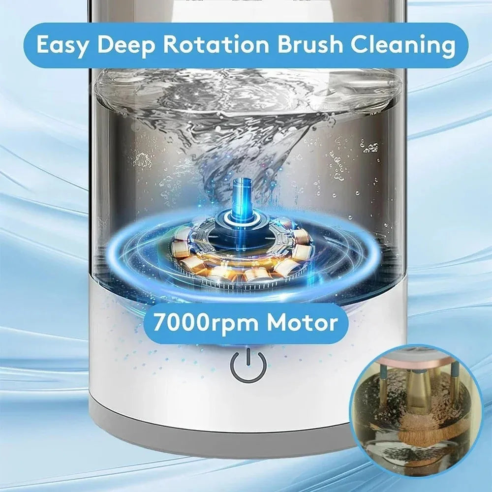 Electric Makeup Brush Cleaner & Dryer Machine