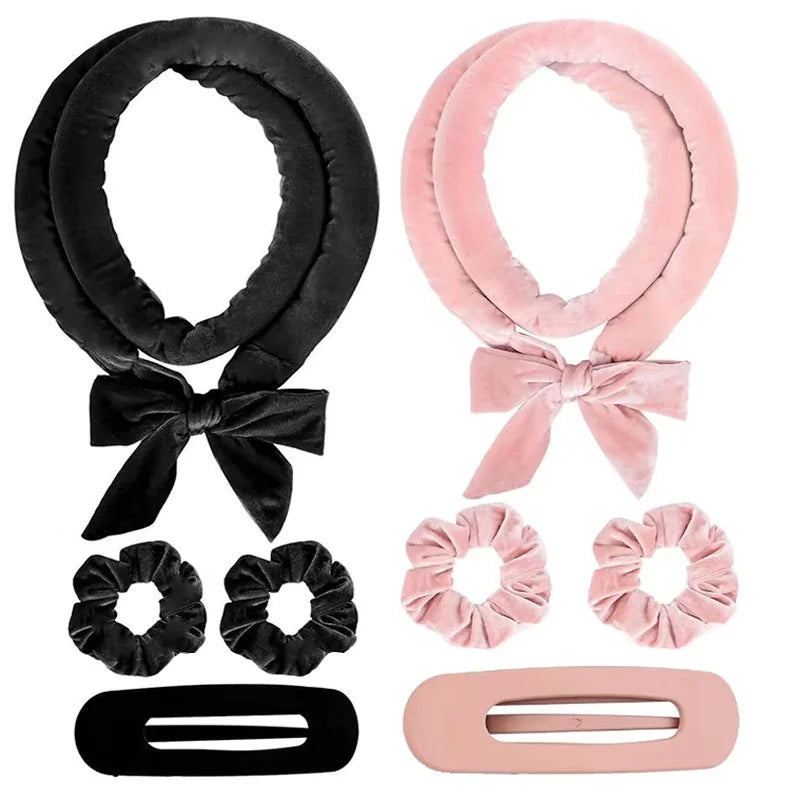 Heatless Curling Rod Headband | Silk Lazy Sleeping Hair Curler