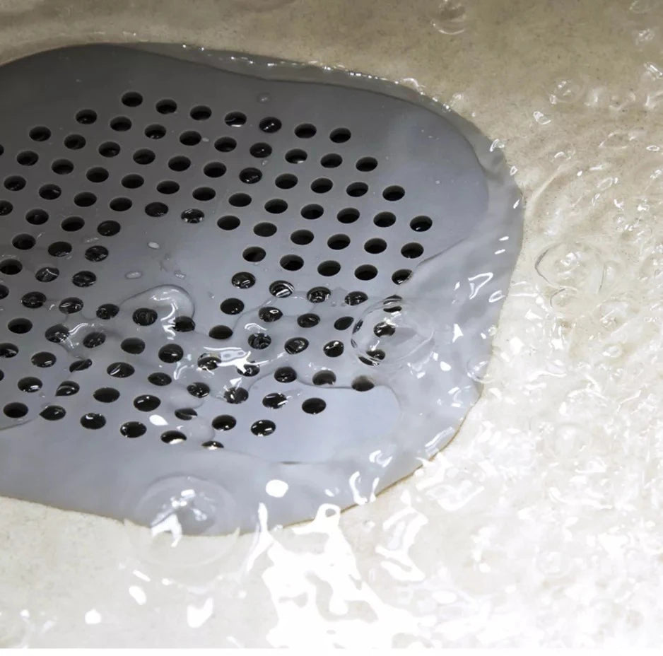 Silicone Sink Strainer Shower Drain Hair Catcher Bathtub Floor Filter Plug Cover