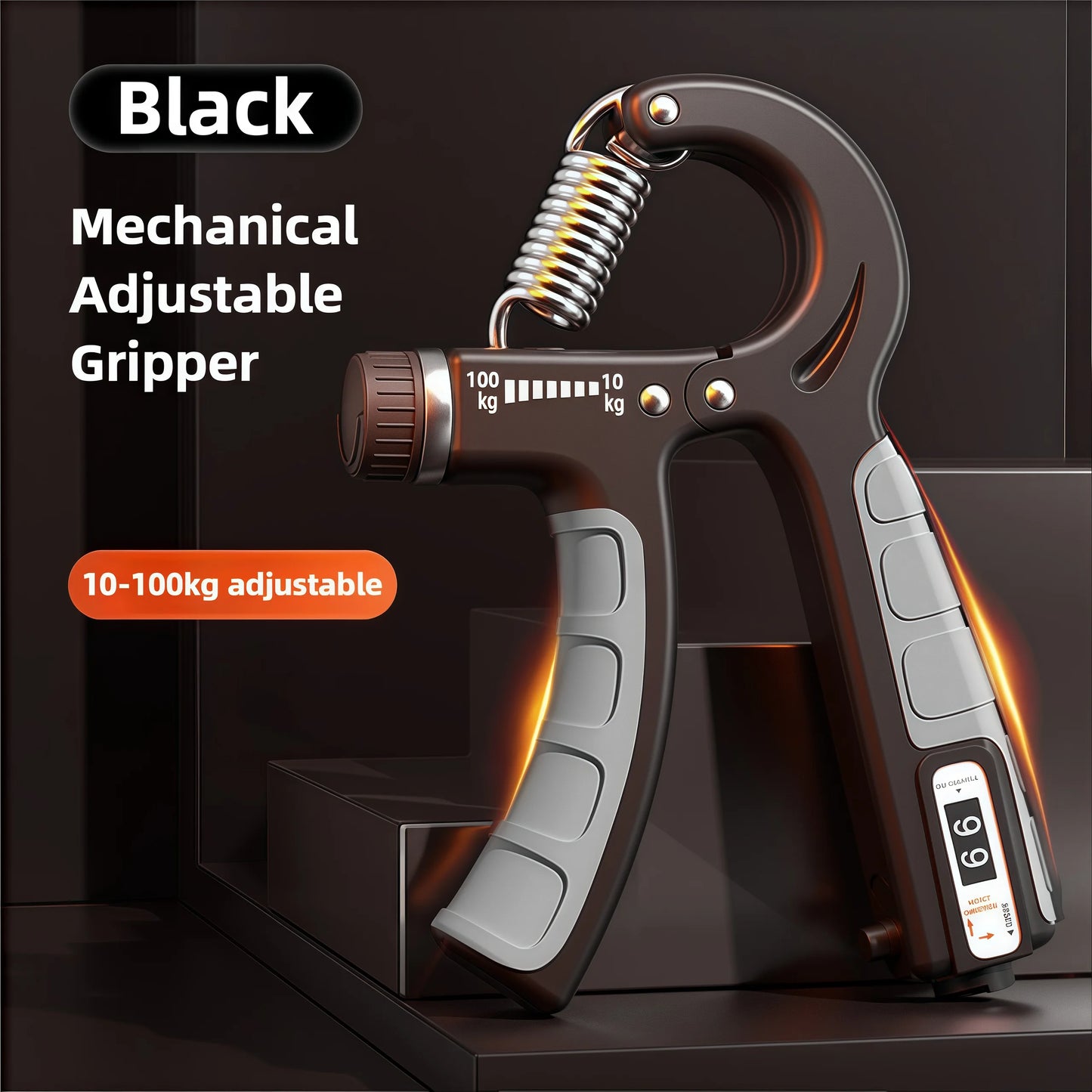 Adjustable Grip Strength Trainer – Hand & Forearm Strengthener for Muscle Building
