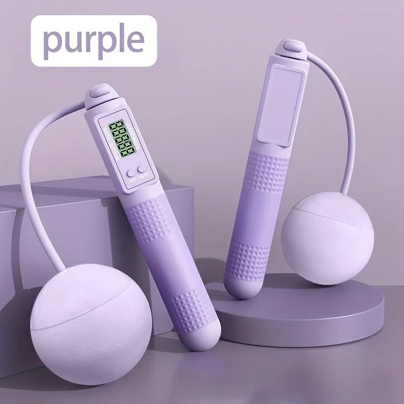 Intelligent Counting Cordless Jump Rope | Professional Dual-Purpose Fitness Tool