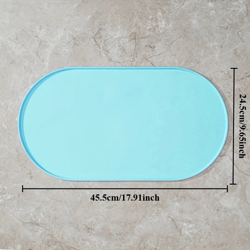 Waterproof Non-Slip Pet Feeding Mat – Food Bowl Placemat for Dogs & Cats