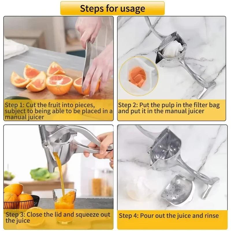 Manual Aluminum Hand Juice Squeezer