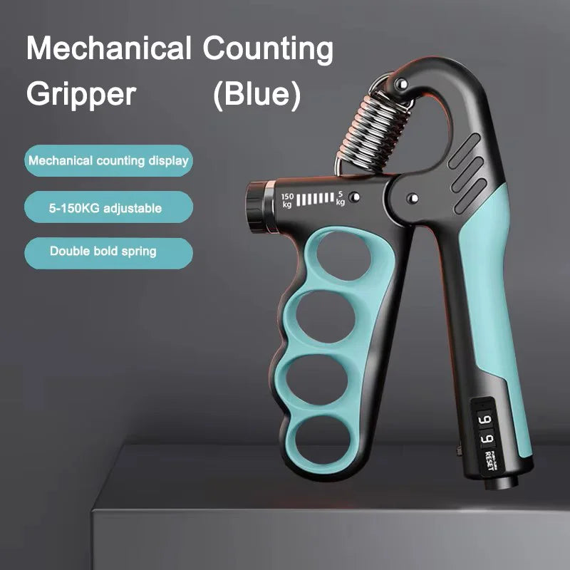 Adjustable Heavy-Duty Hand Strengthener | 5–150kg Grip Strength Trainer