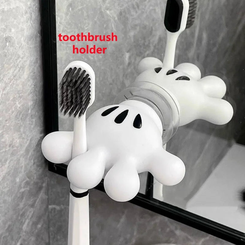 Mickey Mouse Toothbrush Holder & Suction Hook