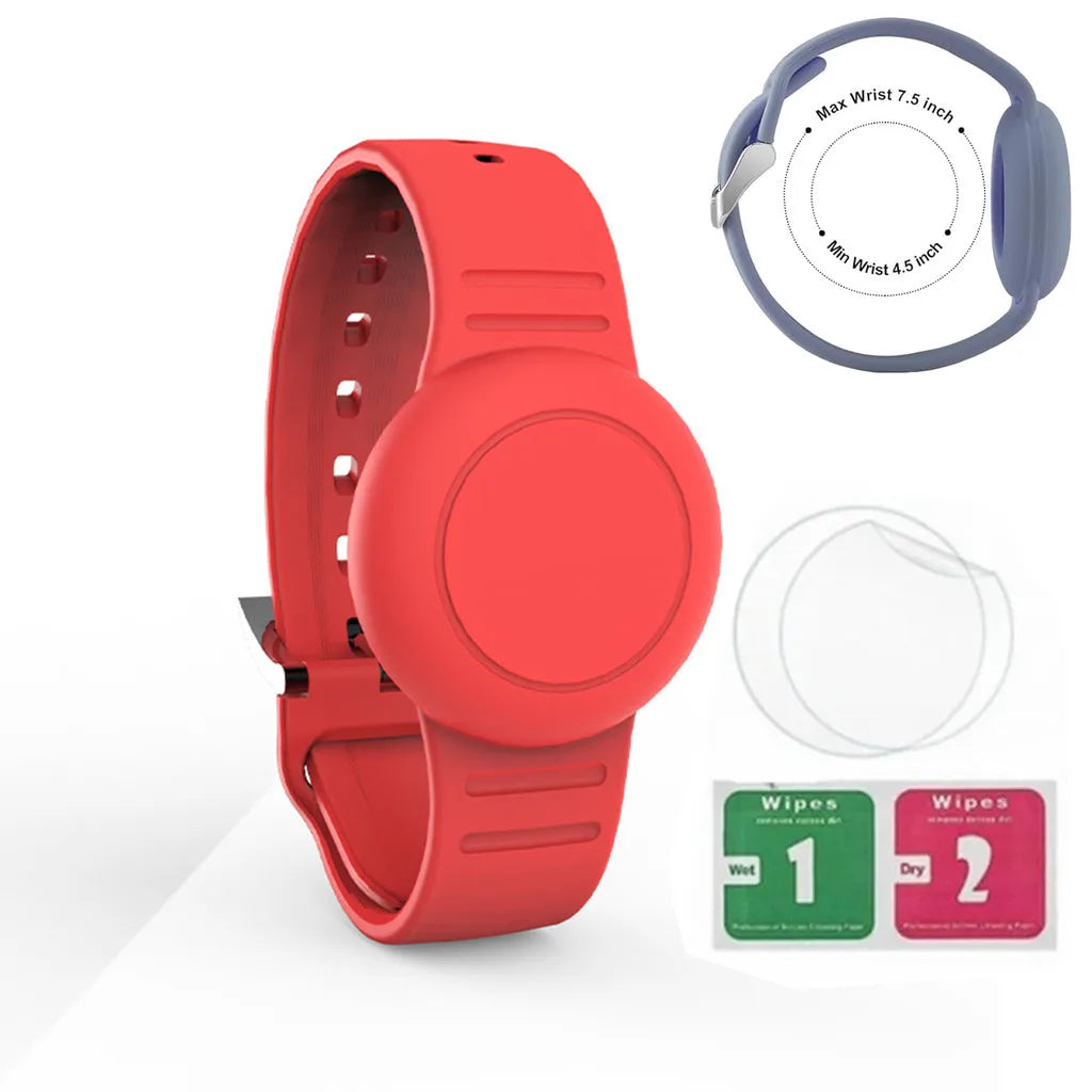 Waterproof AirTag Bracelet for Kids Nylon Hidden Tracker Wristband Toddler Band