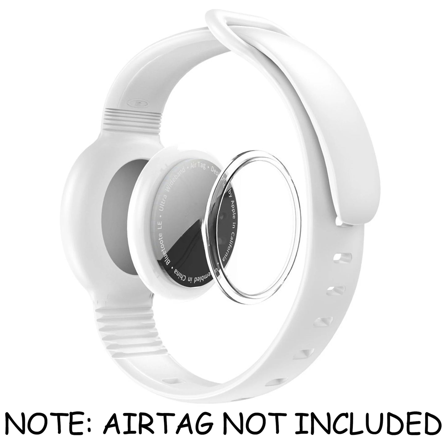 Waterproof AirTag Bracelet for Kids Nylon Hidden Tracker Wristband Toddler Band
