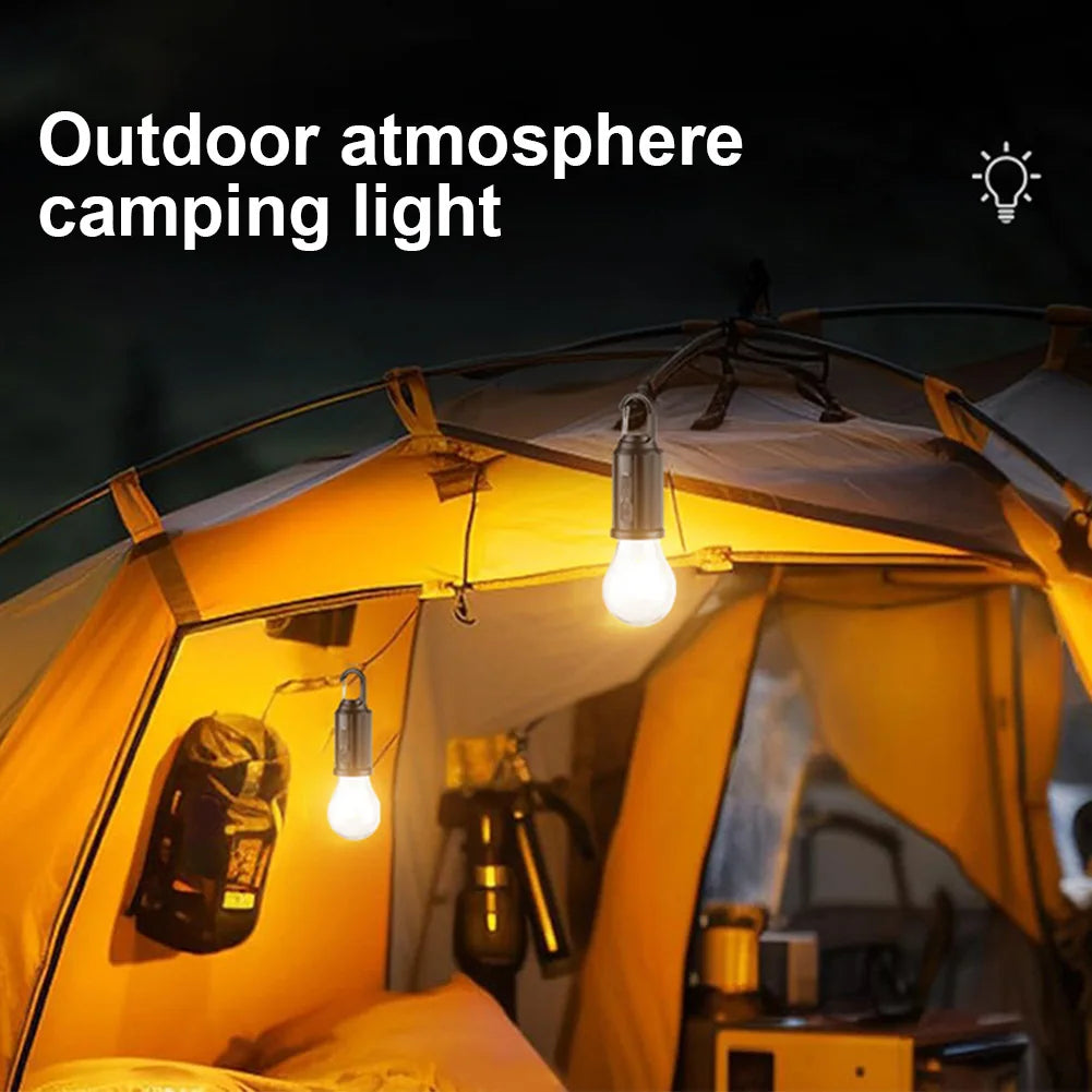 Solar Powered LED Camping Lantern | Waterproof BBQ & Tent Atmosphere Light