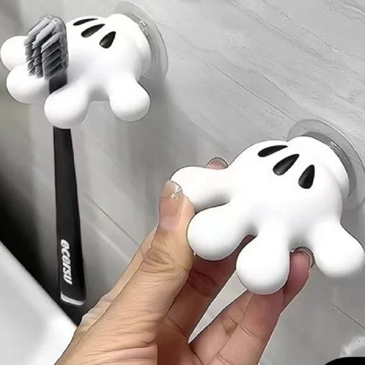 Mickey Mouse Toothbrush Holder & Suction Hook