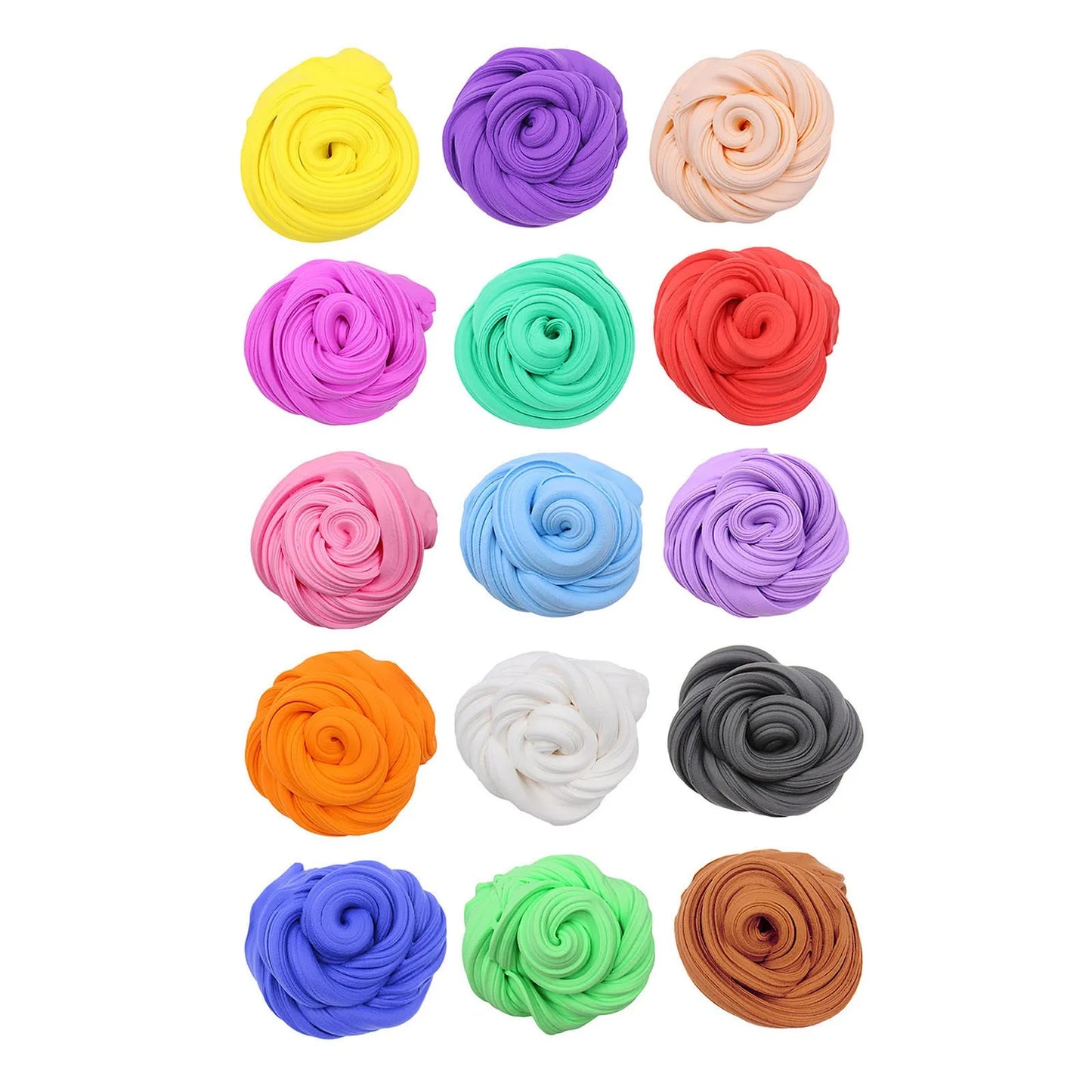 DIY Solid Butter Slime Kit Soft Non-Sticky Scented Kids Stress Relief Toy